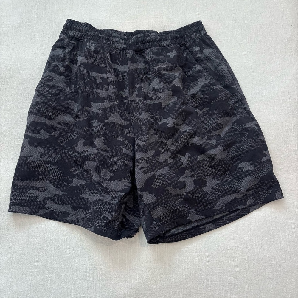 lululemon athletica Dark Camo Athletic Shorts
